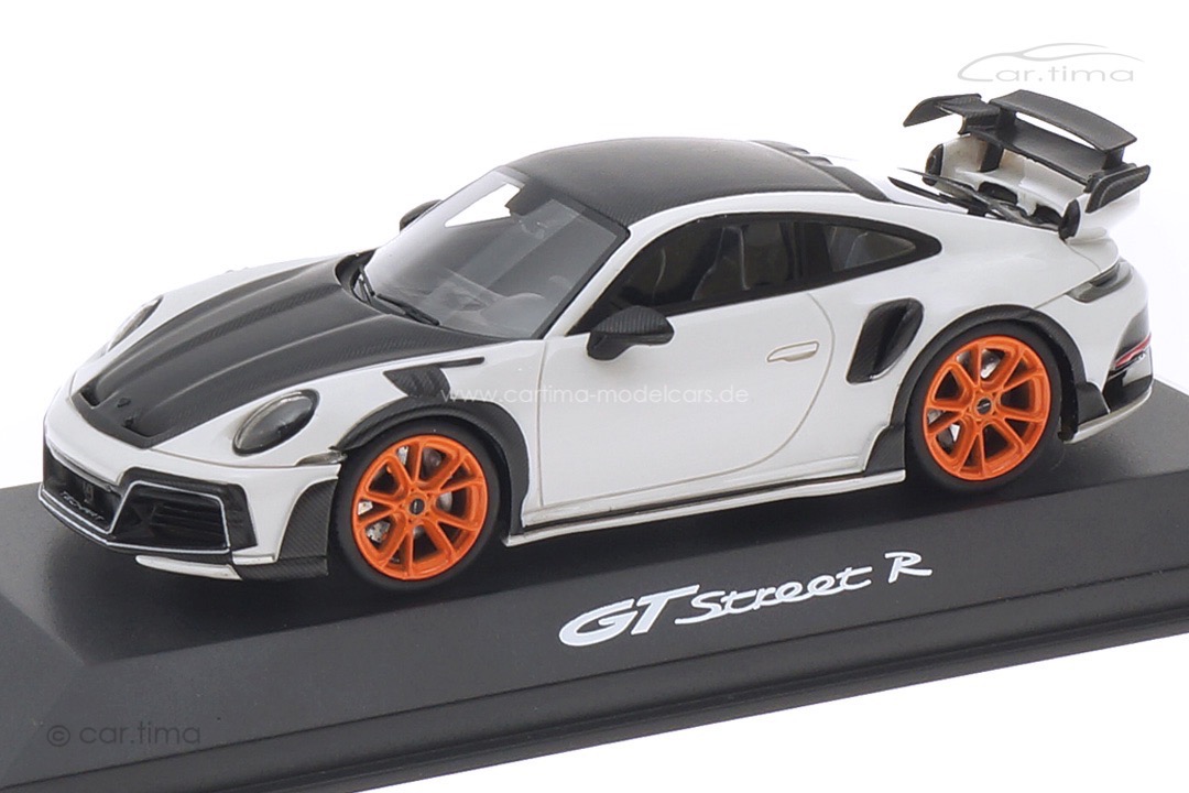 TECHART GTstreet R (Basis 992 Turbo) Weiß/Rad Gulforange car.tima CUSTOMIZED CAC04323011 TECHART GTstreet R (Basis 992 Turbo) Weiß/Rad Gulforange car.tima CUSTOMIZED CAC04323011