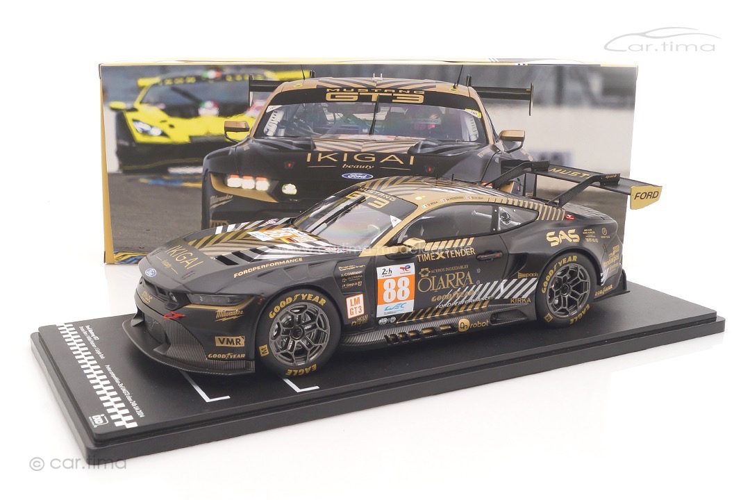 Ford Mustang GT3 24h Le Mans 2024 Roda/Pedersen/Olsen IXO 1:18 LEGTMUS-LM24088