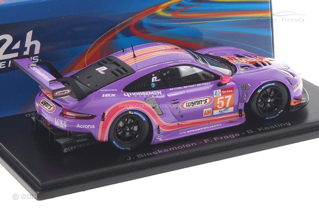 Porsche 911 RSR 24h Le Mans 2020 Bleekemolen/Fraga/Keating Spark 1:43 S7988 Porsche 911 RSR 24h Le Mans 2020 Bleekemolen/Fraga/Keating Spark 1:43 S7988