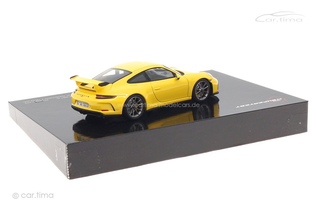 Porsche 911 (991 II) GT3 25th Anniversary 1999-2024 Racinggelb Minichamps 1:43 410066029