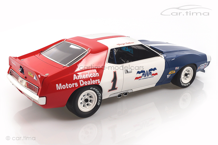 AMC Javelin Trans Am Champion 1972 George Follmer Real Art Replicas 1:18 RAR18004
