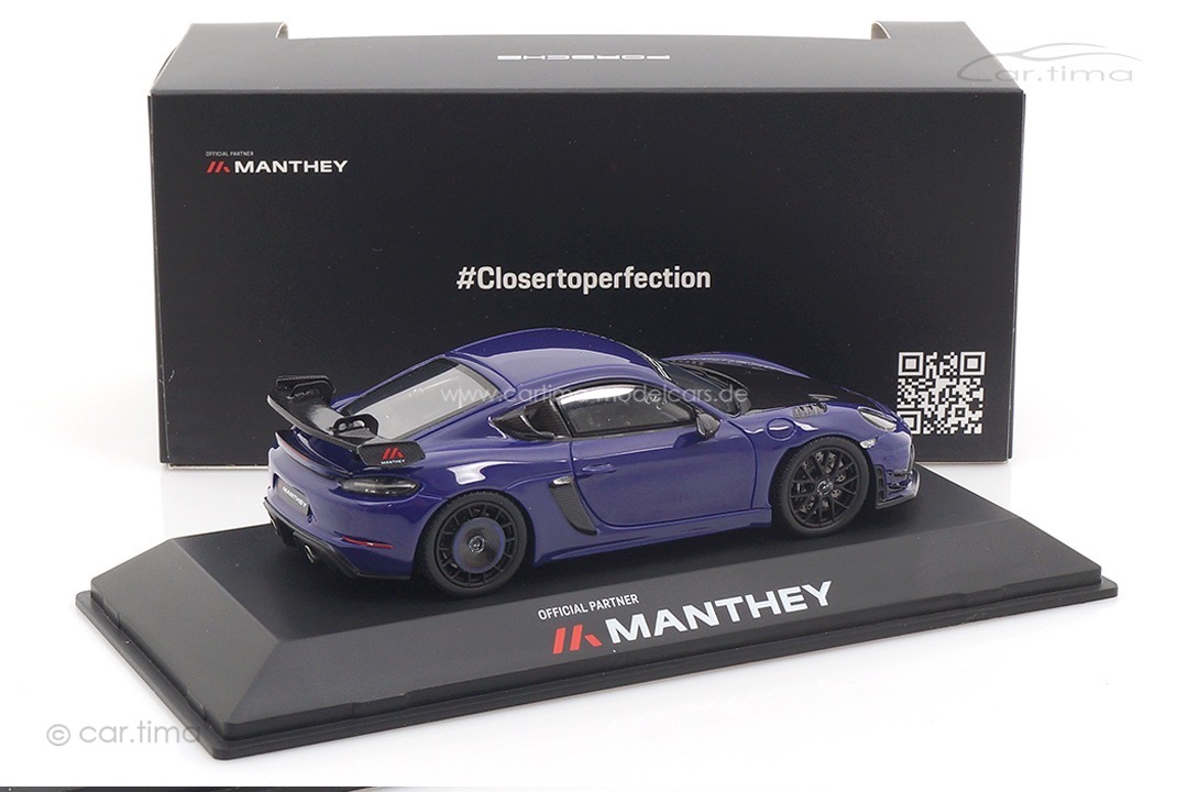 Porsche 718 Cayman GT4 RS Ultraviolett Spark 1:43 WAP0206030TCAY
