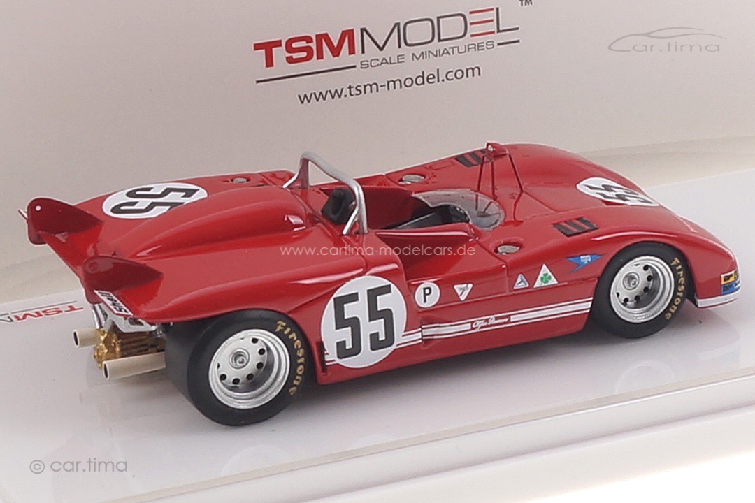 Alfa Romeo Tipo 33/3 Brands Hatch 1971 Stommelen/Hezemans TSM 1:43 TSM164305 Alfa Romeo Tipo 33/3 Brands Hatch 1971 Stommelen/Hezemans TSM 1:43 TSM164305