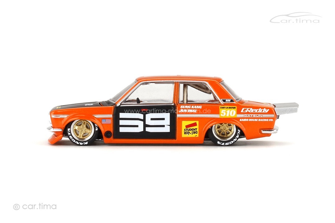 Datsun 510 Pro Street SK510 Kaido House orange MINI GT 1:64 KHMG004 Datsun 510 Pro Street SK510 Kaido House orange MINI GT 1:64 KHMG004