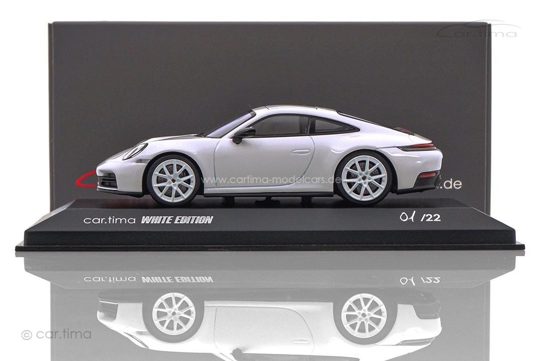 Porsche 911 (992.2) Carrera T WHITE EDITION Minichamps car.tima CUSTOMIZED 1:43 CAC04325004 Porsche 911 (992.2) Carrera T WHITE EDITION Minichamps car.tima CUSTOMIZED 1:43 CAC04325004