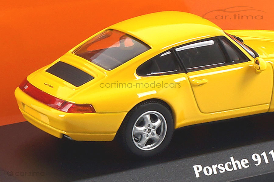Porsche 911 (993) Carrera speedgelb Minichamps 1:43 940063000