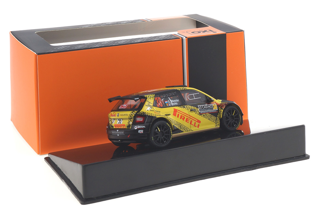 Skoda Fabia R5 Rallye Monte Carlo 2020 Munster/Louka IXO 1:43 RAM749 Skoda Fabia R5 Rallye Monte Carlo 2020 Munster/Louka IXO 1:43 RAM749