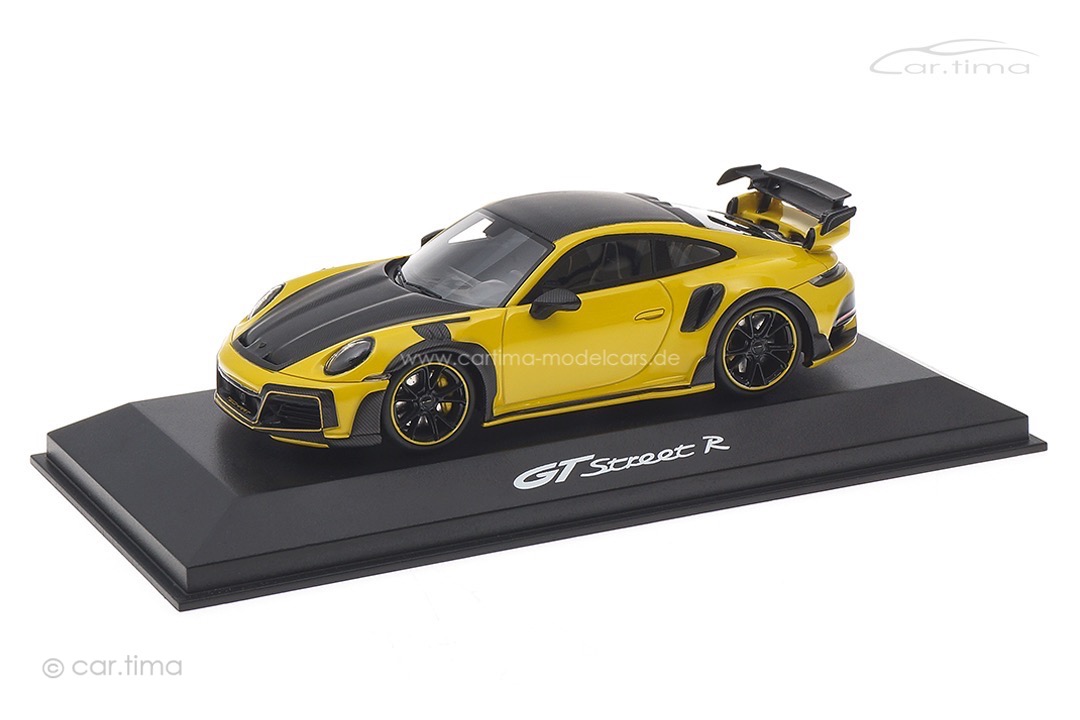 TECHART GTstreet R (Basis 992 Turbo) Racinggelb TECHART Collection 1:43 092.992.143.001 TECHART GTstreet R (Basis 992 Turbo) Racinggelb TECHART Collection 1:43 092.992.143.001