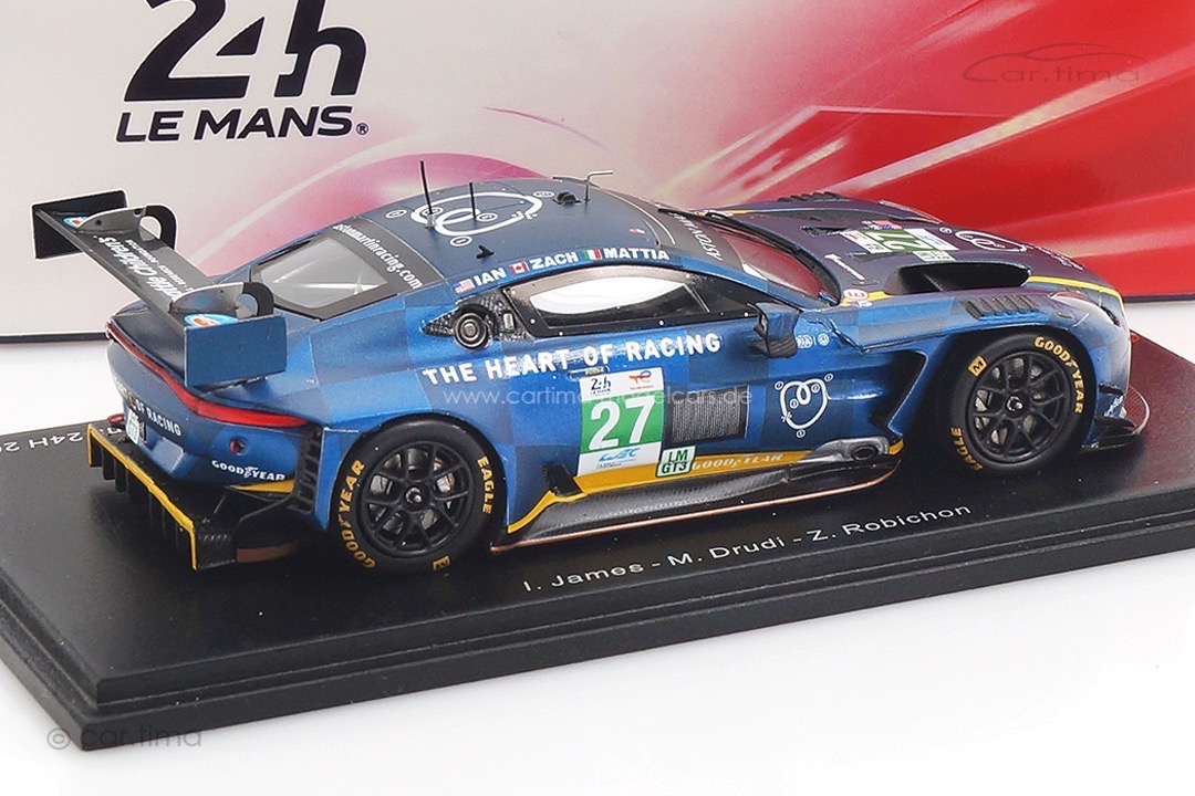 Aston Martin Vantage AMR LMGT3 24h Le Mans 2025 Drudi/James/Robichon Spark 1:43 S9291
