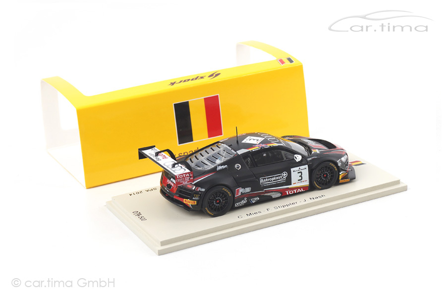 Audi R8 LMS Ultra 24h Spa 2014 Mies/Stippler/Nash Spark 1:43 SB073