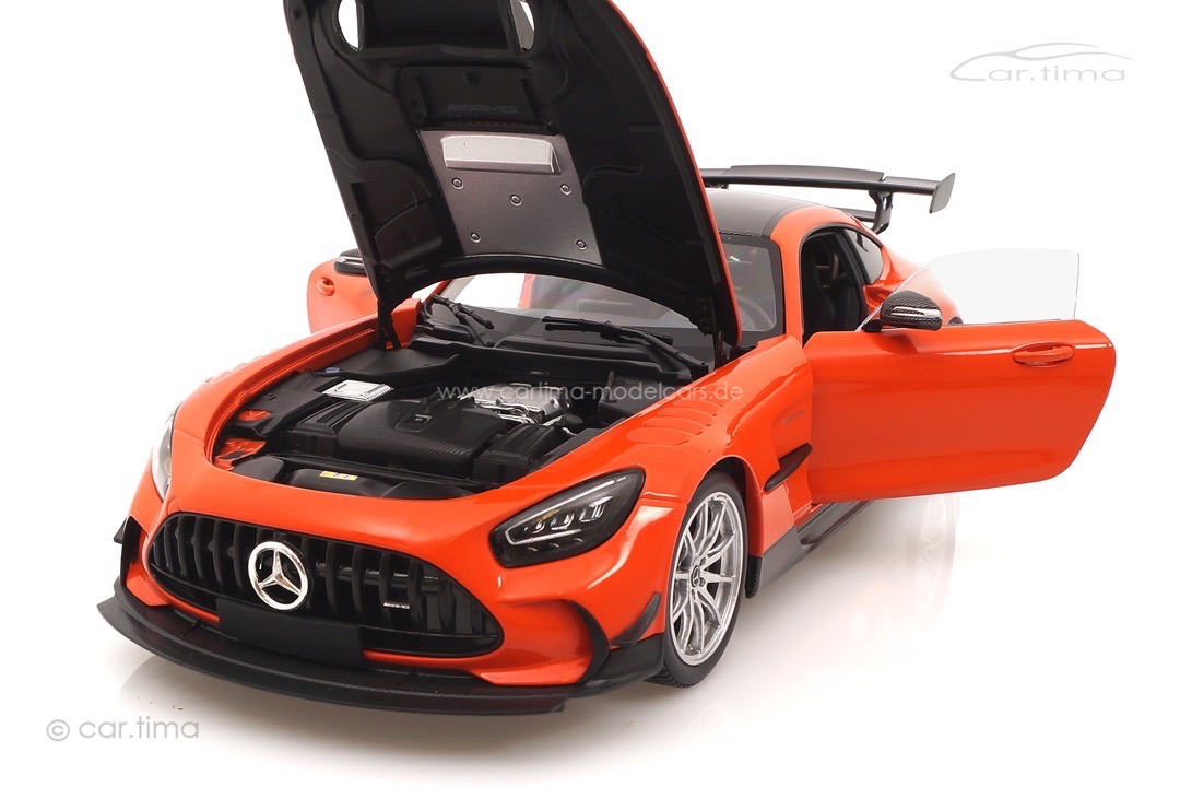 Mercedes-Benz AMG GT Black Series orange/Rad silber Minichamps 1:18 110032024 Mercedes-Benz AMG GT Black Series orange/Rad silber Minichamps 1:18 110032024