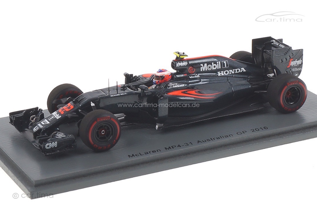 McLaren MP4-31 GP Australien 2016 Jenson Button Spark 1:43 S5012 McLaren MP4-31 GP Australien 2016 Jenson Button Spark 1:43 S5012
