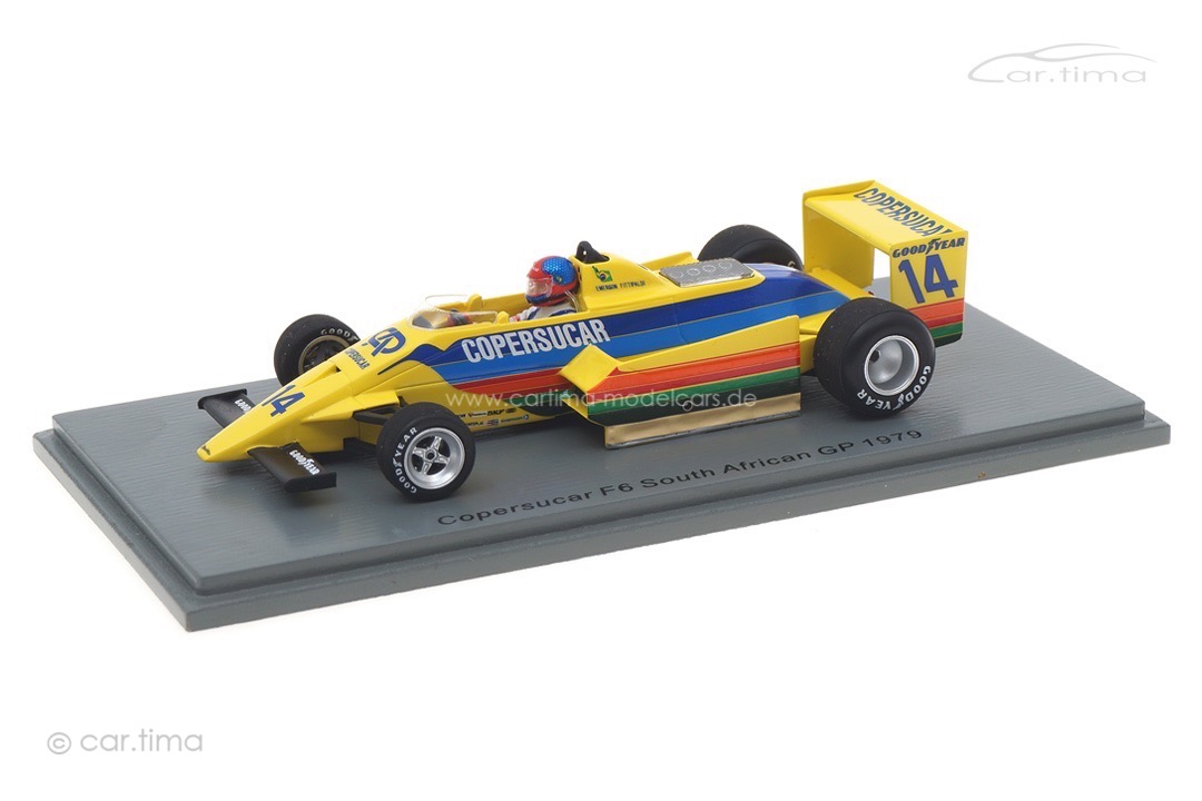 Copersucar F6 GP Südafrika 1979 Emerson Fittipaldi Spark 1:43 S3936