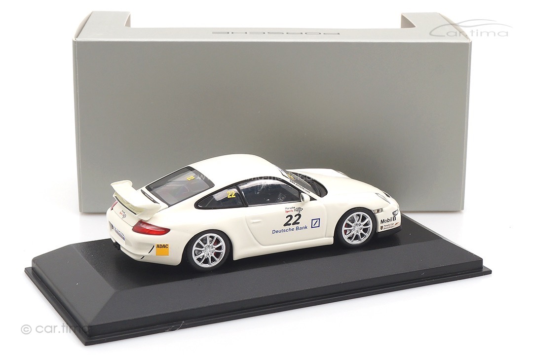 Porsche 911 (997) GT3 Deutsche Bank Minichamps 1:43 WAP02012018DB