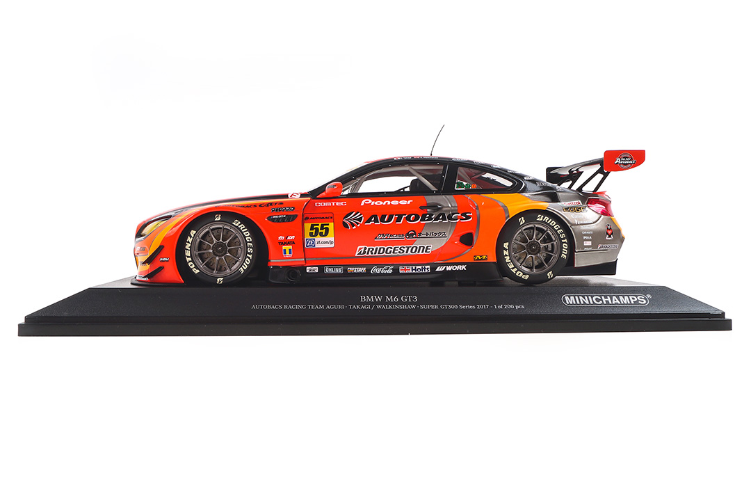 BMW M6 GT3 Super GT300 2017 Takagi/Walkinshaw Minichamps 1:18 155172655 BMW M6 GT3 Super GT300 2017 Takagi/Walkinshaw Minichamps 1:18 155172655