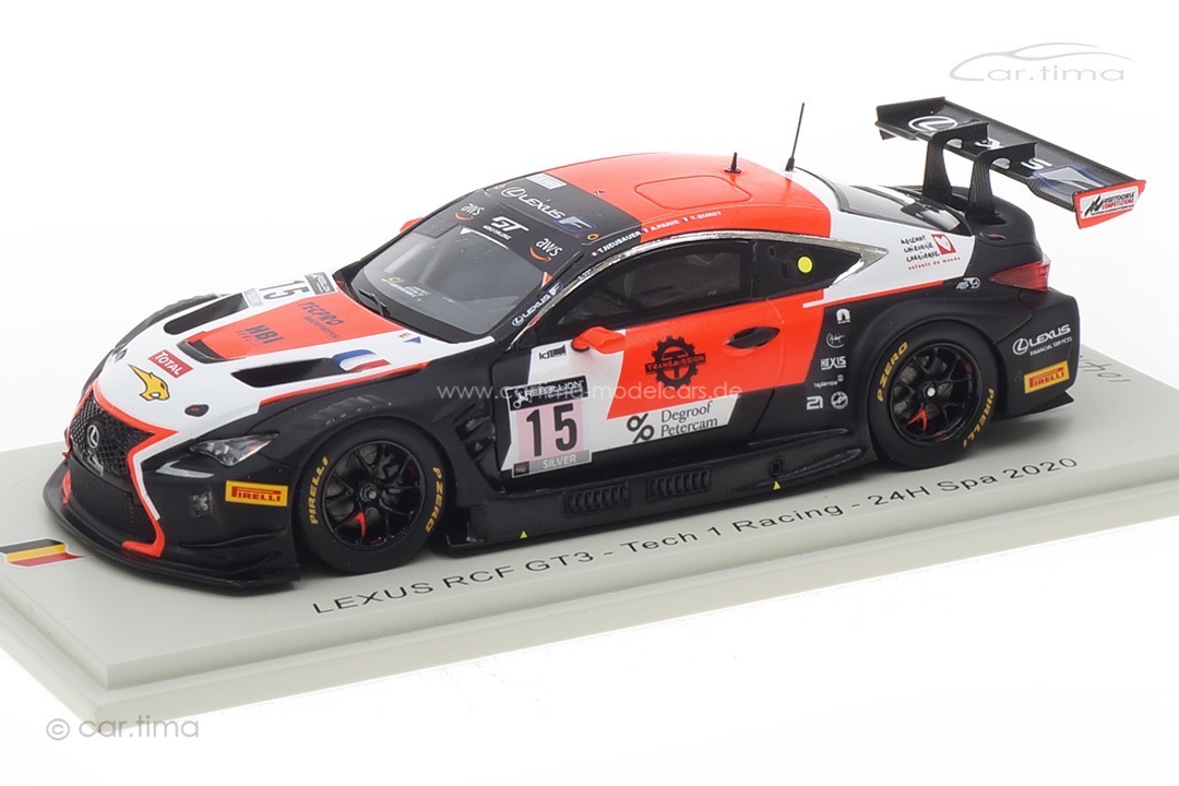 Lexus RCF GT3 24h Spa 2020 Buret/Neubauer/Panis Spark 1:43 SB402 Lexus RCF GT3 24h Spa 2020 Buret/Neubauer/Panis Spark 1:43 SB402