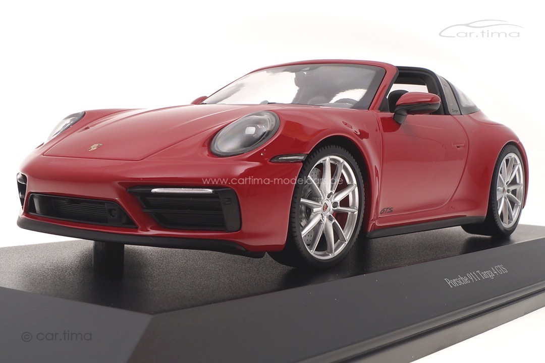Porsche 911 (992) Targa 4 GTS Indischrot Minichamps 1:18 155061062 Porsche 911 (992) Targa 4 GTS Indischrot Minichamps 1:18 155061062