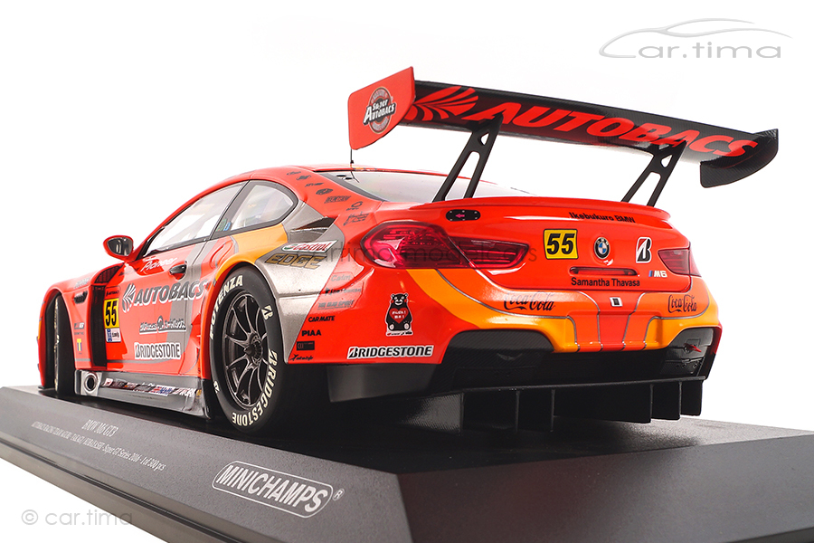 BMW M6 GT3 Super GT Series 2016 Takagi/Kobayashi Minichamps 1:18 155162655 BMW M6 GT3 Super GT Series 2016 Takagi/Kobayashi Minichamps 1:18 155162655