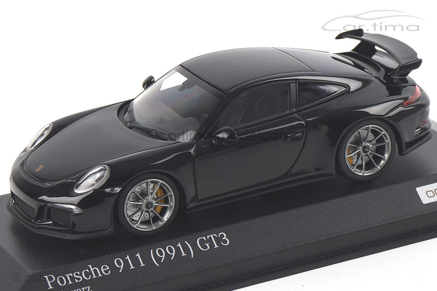 Porsche 911 (991) GT3 Schwarz Minichamps car.tima EXCLUSIVE 1:43 CA04316019