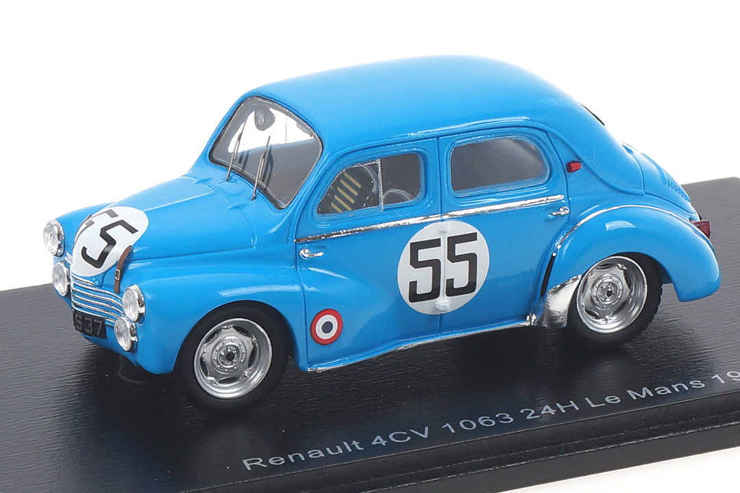 Renault 4CV 1063 24h Le Mans 1952 Lecat/Senfftleben Spark 1:43 S5226 Renault 4CV 1063 24h Le Mans 1952 Lecat/Senfftleben Spark 1:43 S5226