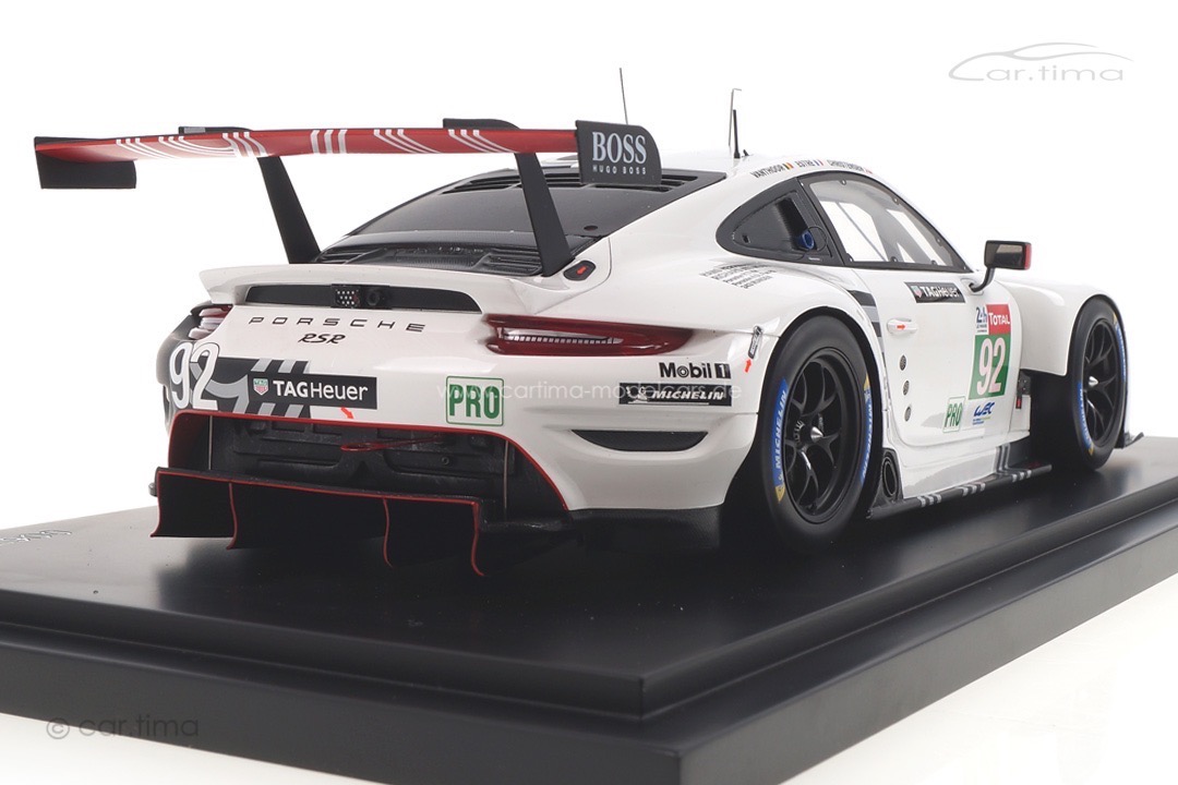 Porsche 911 RSR 24h Le Mans 2020 Christensen/Estre/Vanthoor Spark 1:18 WAP0219040MLEM Porsche 911 RSR 24h Le Mans 2020 Christensen/Estre/Vanthoor Spark 1:18 WAP0219040MLEM