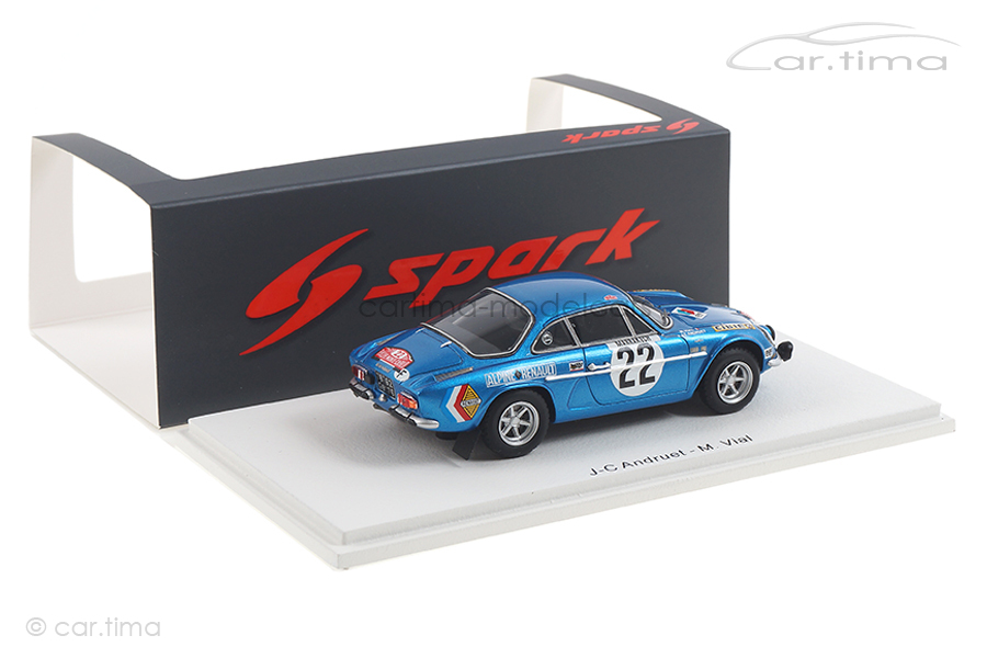 Alpine A110 Rallye Monte-Carlo 1971 Andruet/Vial Spark 1:43 S6110 Alpine A110 Rallye Monte-Carlo 1971 Andruet/Vial Spark 1:43 S6110