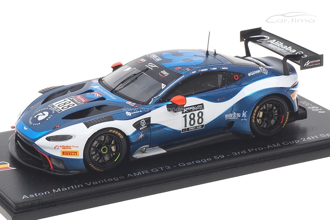 Aston Martin Vantage AMR GT3 24h Spa 2020 Adam/Goodwin/Martin/West Spark 1:43 SB384