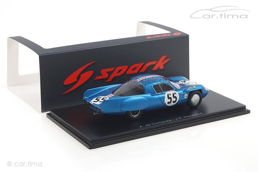 Alpine A210 24h Le Mans 1966 de Cortanze/Hanrioud Spark 1:43 S5477 Alpine A210 24h Le Mans 1966 de Cortanze/Hanrioud Spark 1:43 S5477