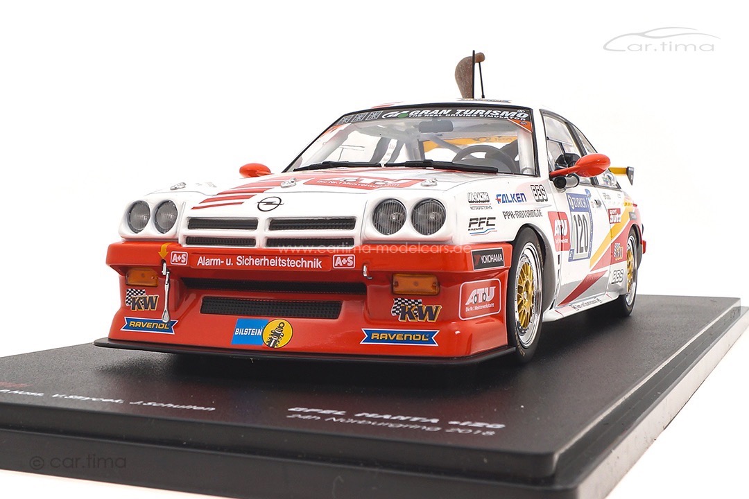 Opel Manta 24h Nürburgring 2018 Beckmann/Hass/Strycek/Schulten Werk83 1:18 W18035002 Opel Manta 24h Nürburgring 2018 Beckmann/Hass/Strycek/Schulten Werk83 1:18 W18035002