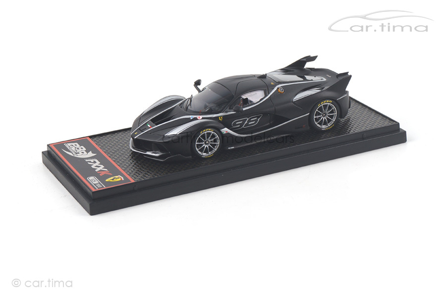 Ferrari FXXK #98 schwarz matt BBR 1:43 BBRC186D Ferrari FXXK #98 schwarz matt BBR 1:43 BBRC186D