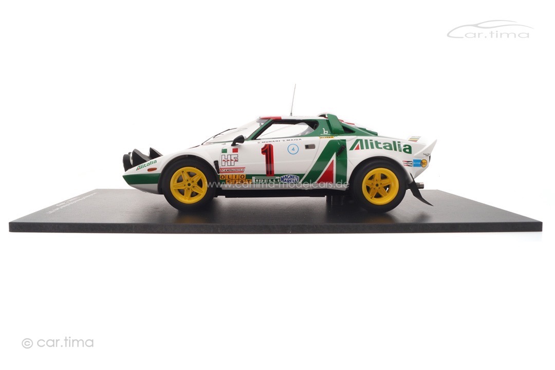 Lancia Stratos HF Winner Rallye Monte Carlo 1977 Munari/Maiga Spark 1:18 18S535 Lancia Stratos HF Winner Rallye Monte Carlo 1977 Munari/Maiga Spark 1:18 18S535