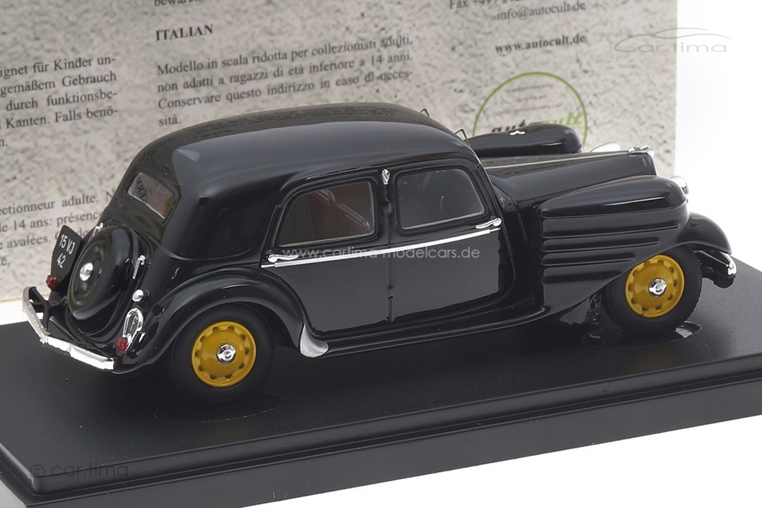Citroén 11 Berline Gazogene autocult 1:43 05047 Citroén 11 Berline Gazogene autocult 1:43 05047