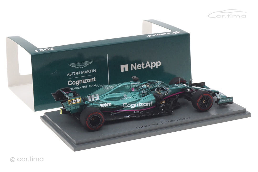 Aston Martin AMR21 GP Abu Dhabi 2021 Lance Stroll Spark 1:43 S7859 Aston Martin AMR21 GP Abu Dhabi 2021 Lance Stroll Spark 1:43 S7859