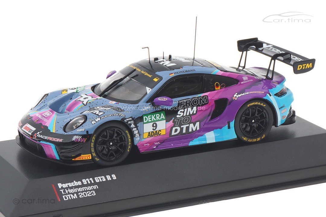 Porsche 911 (992) GT3 R DTM 2023 Tim Heinemann IXO 1:43 LEGT43-23004