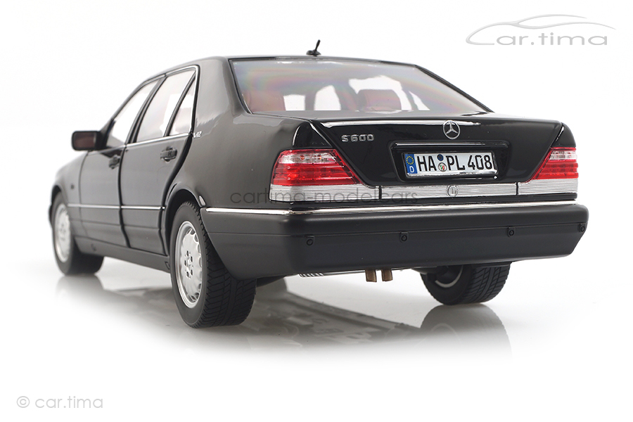 Mercedes-Benz S600 schwarz Norev 1:18 183722 Mercedes-Benz S600 schwarz Norev 1:18 183722