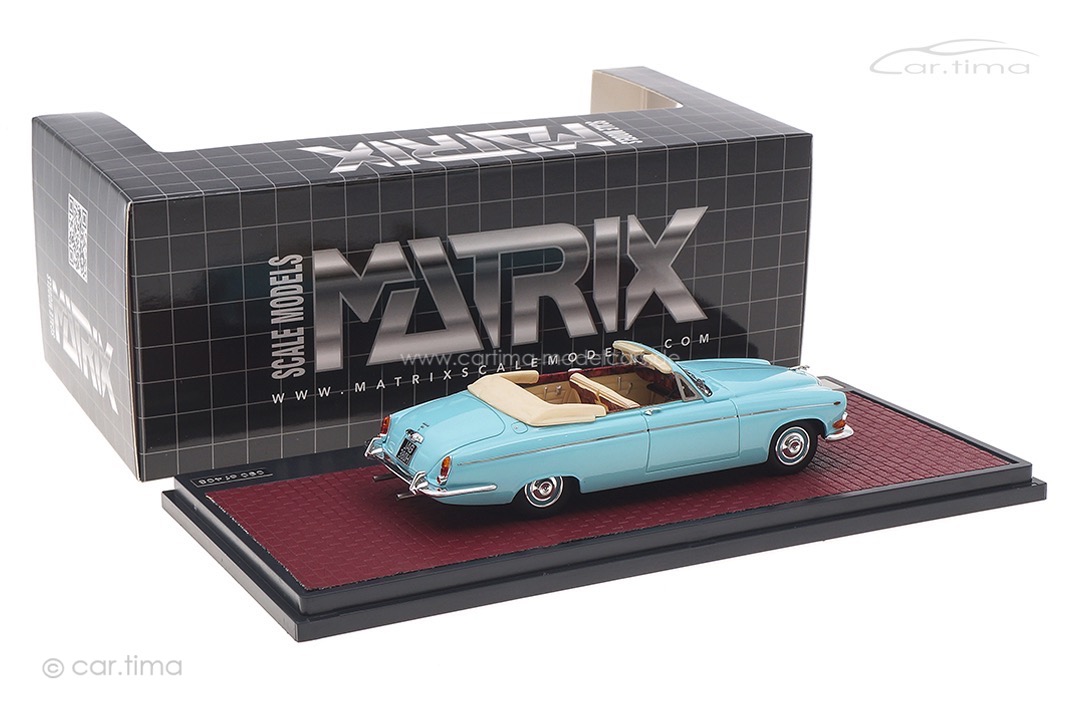 Jaguar 420G Convertible Classic Cars of Coventry 1969 blau Matrix 1:43 MX41001-191 Jaguar 420G Convertible Classic Cars of Coventry 1969 blau Matrix 1:43 MX41001-191