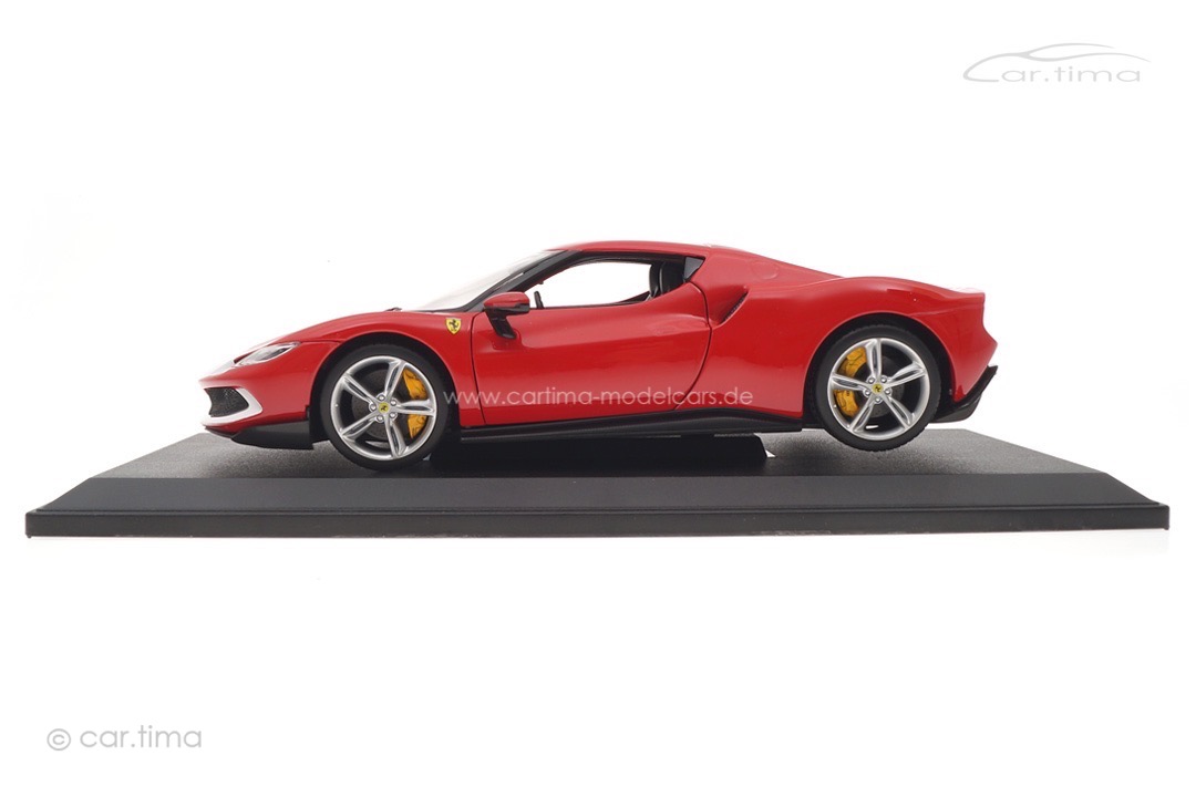 Ferrari 296 GTB Assetto Fiorano 2022 rot/weiß Bburago 1:18 18-16017R Ferrari 296 GTB Assetto Fiorano 2022 rot/weiß Bburago 1:18 18-16017R