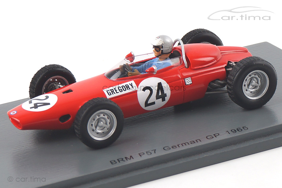 BRM P57 German GP 1965 Masten Gregory Spark 1:43 S4793 BRM P57 German GP 1965 Masten Gregory Spark 1:43 S4793