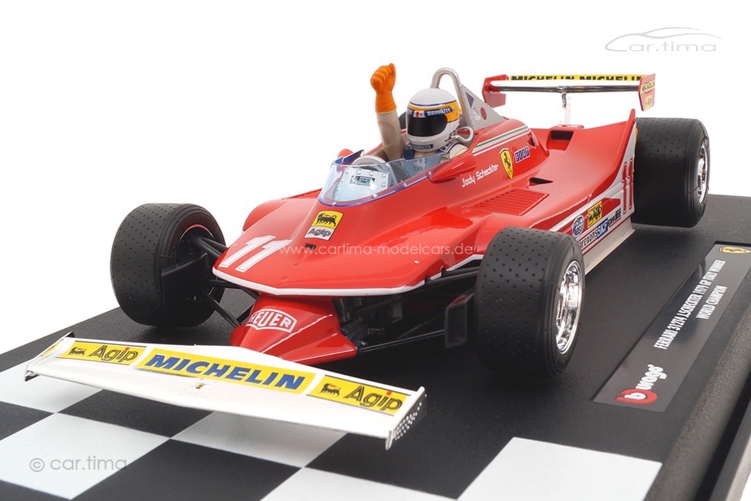 Ferrari 312 T4 Winner GP Italien 1979 World Champion Jody Scheckter Bburago 1:18 18-16814 Ferrari 312 T4 Winner GP Italien 1979 World Champion Jody Scheckter Bburago 1:18 18-16814