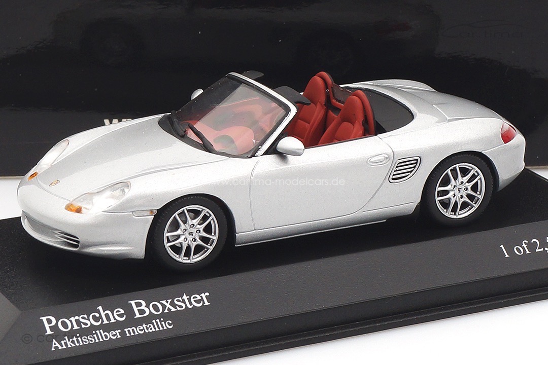 Porsche Boxster (986) Arktissilber Minichamps 1:43 400062030