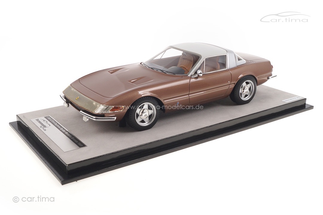Ferrari 365 GTB/4 Daytona Coupe Speciale bronze met. Tecnomodel 1:18 TM18-108D Ferrari 365 GTB/4 Daytona Coupe Speciale bronze met. Tecnomodel 1:18 TM18-108D