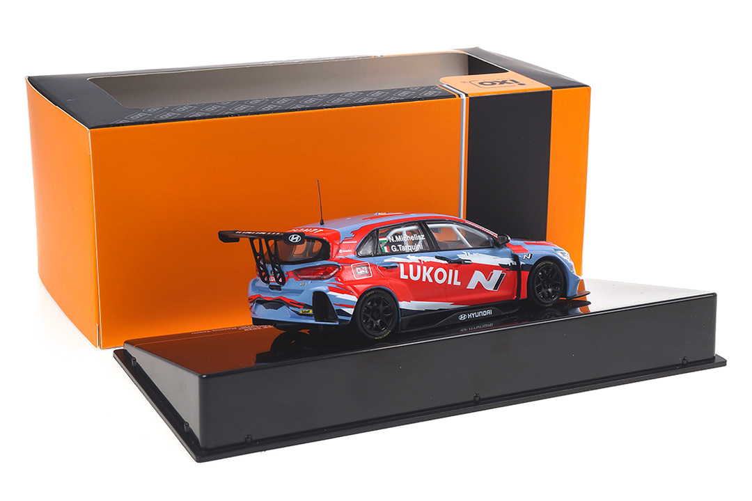 Hyundai i30 N TCR Präsentation WTCR 2020 Michelisz/Tarquini IXO 1:43 GTM148 Hyundai i30 N TCR Präsentation WTCR 2020 Michelisz/Tarquini IXO 1:43 GTM148