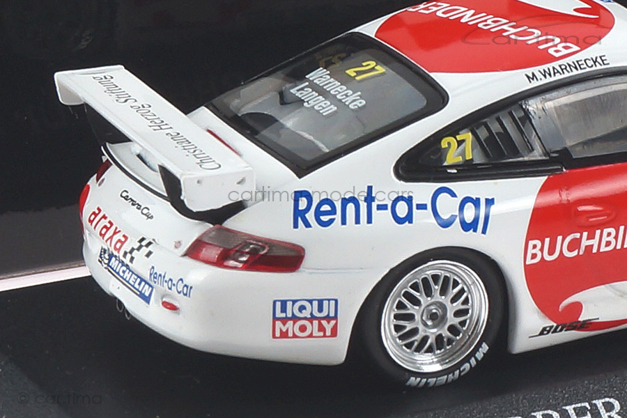 Porsche 911 GT3 Cup Carrera Cup 2004 Araxa Buchbinder Racing Minichamps 1:43 400046227