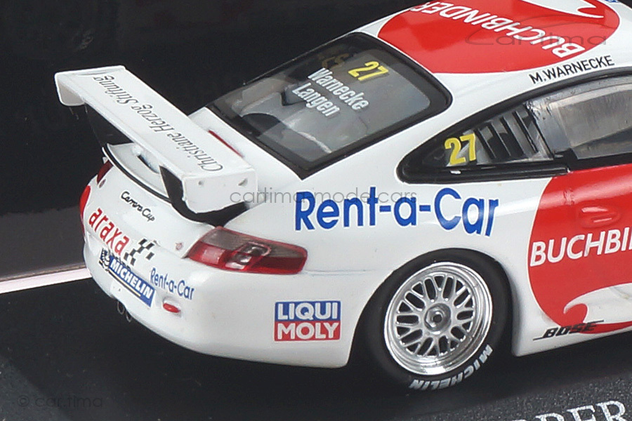 Porsche 911 GT3 Cup Carrera Cup 2004 Araxa Buchbinder Racing Minichamps 1:43 400046227 Porsche 911 GT3 Cup Carrera Cup 2004 Araxa Buchbinder Racing Minichamps 1:43 400046227