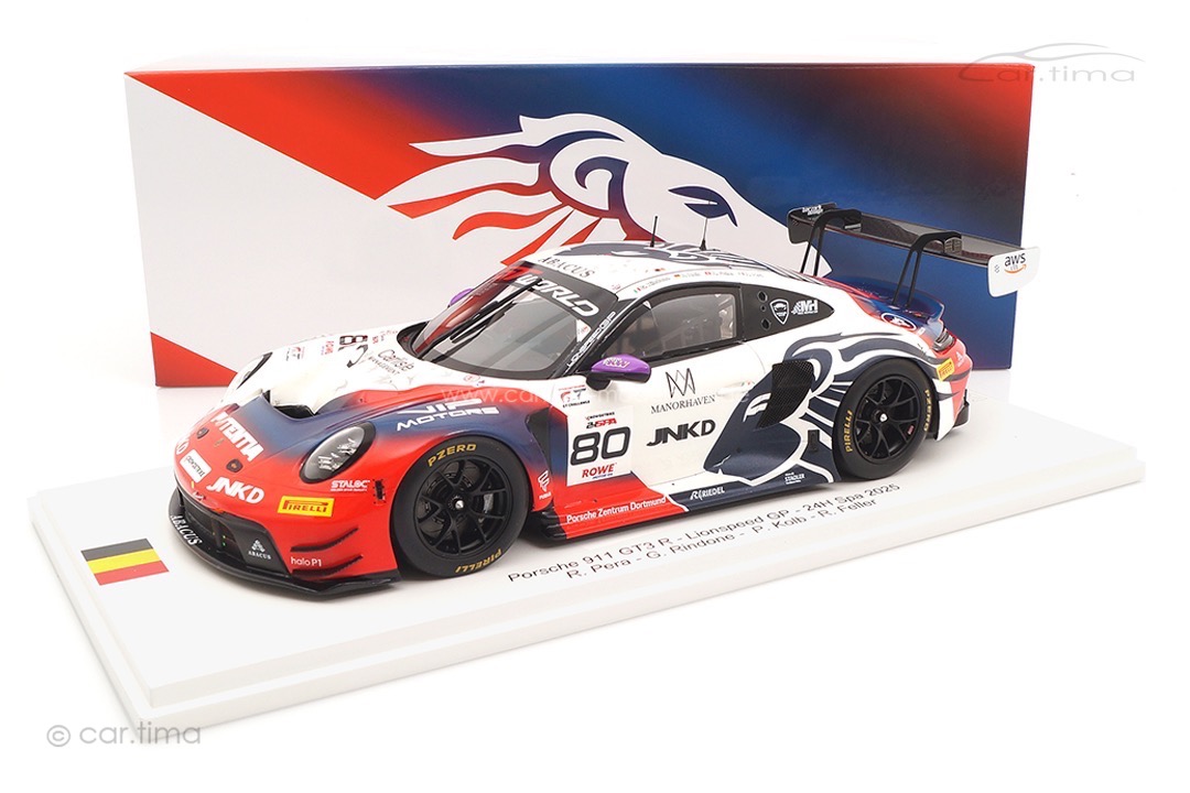 Porsche 911 GT3 R 24h Spa 2025 Lionspeed GP Spark 1:18 FF056