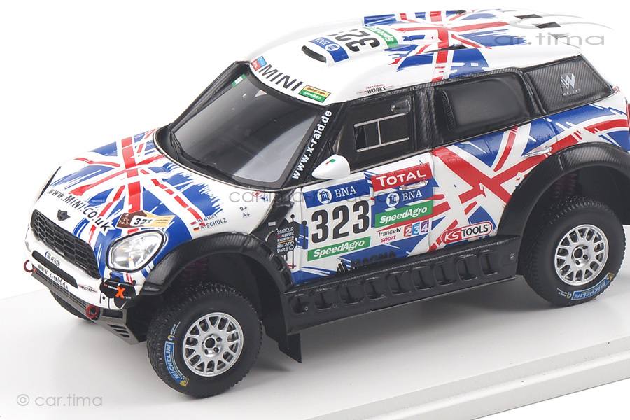 Mini All4 Racing Dakar Rally 2016 Hunt/Schulz TSM 1:43 TSM430238 Mini All4 Racing Dakar Rally 2016 Hunt/Schulz TSM 1:43 TSM430238