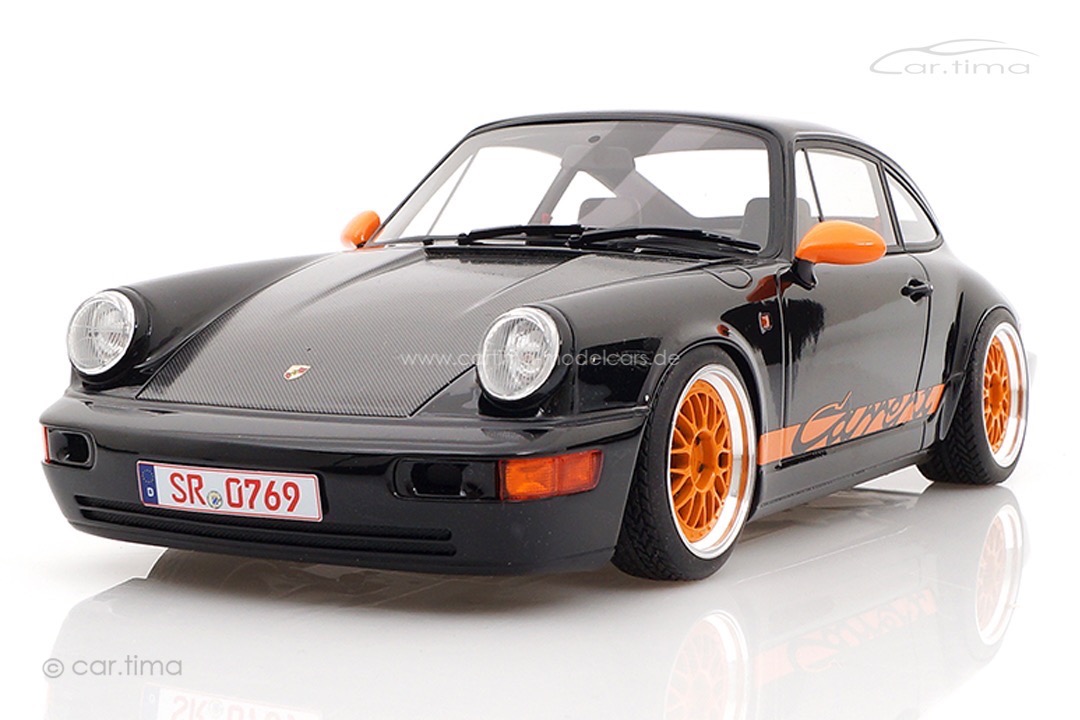 Porsche 911 (964) Carrera RS Walter Röhrl 18" BBS aus Echtaluminium car.tima CUSTOMIZED 1:18