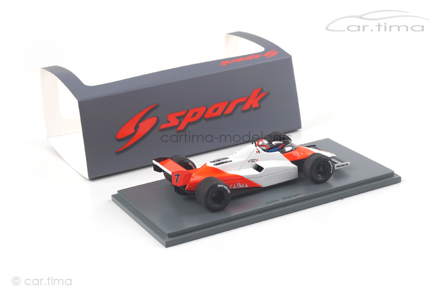 McLaren MP4-1C Winner GP Long Beach 1983 John Watson Spark 1:43 S4841 McLaren MP4-1C Winner GP Long Beach 1983 John Watson Spark 1:43 S4841
