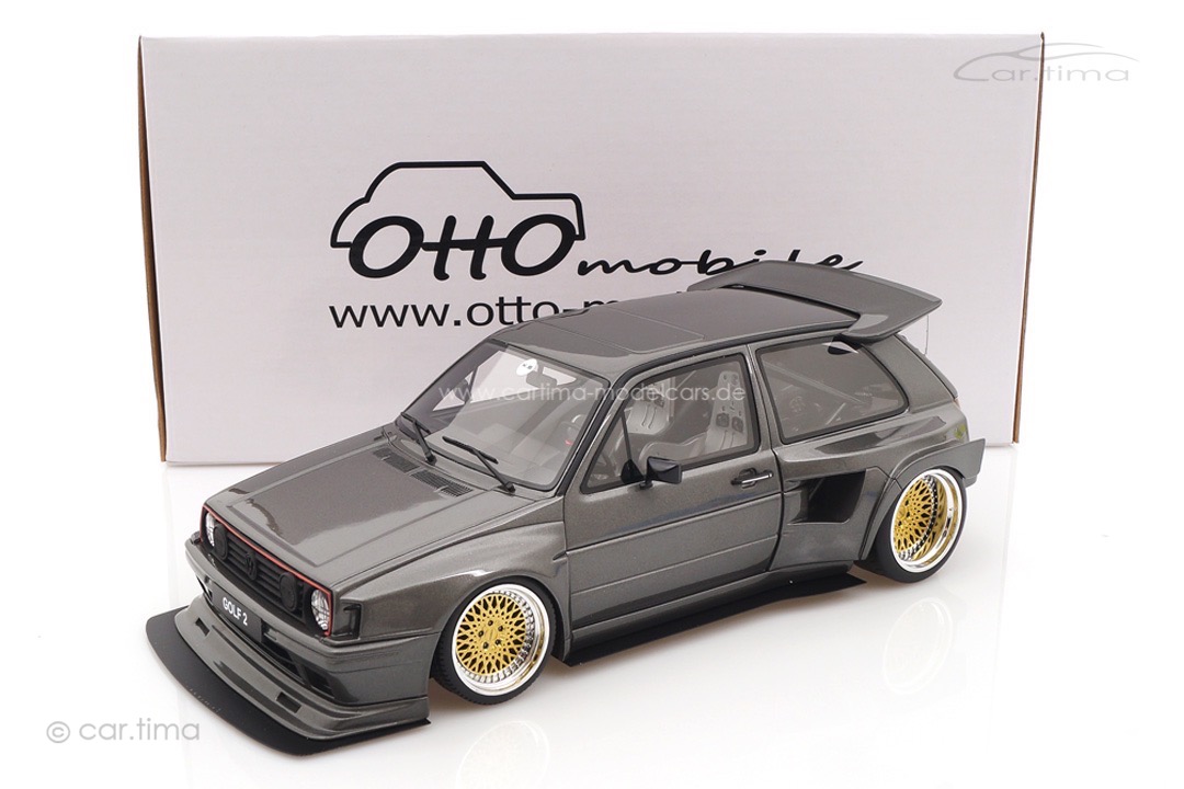 VW Golf II GTI By Khyzyl Saleem Ascot grau met. OttOmobile 1:18 OT476