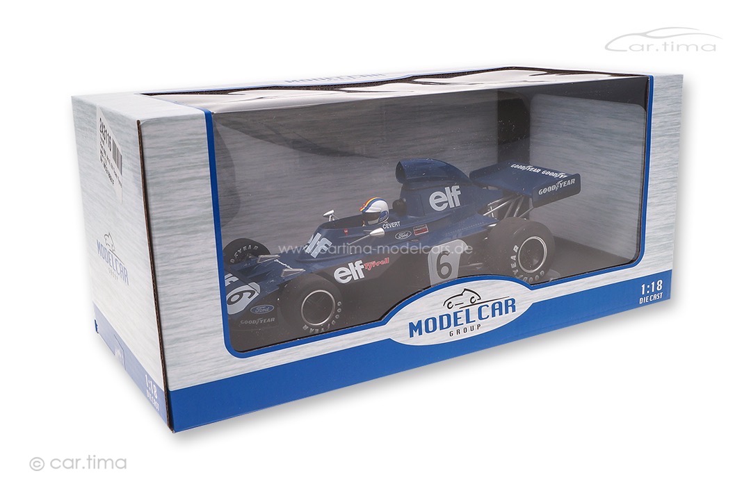 Tyrrell Ford 006 GP Belgien (Zolder) 1973 François Cevert MCG 1:18 MCG18601F
